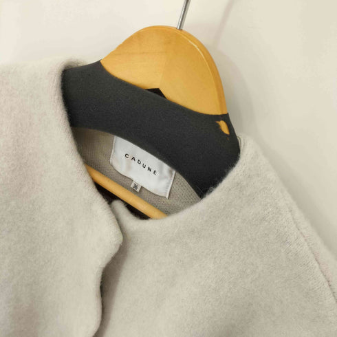 カデュネ CADUNE ふわふわショートカーディガン レディース JPN:36